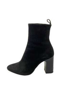 Louis Vuitton Short Boots Gabi Black Leather
